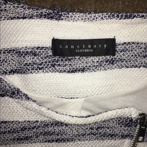 Sanctuary “Racer” stripe Moto Jacket - Picture 3 of 5